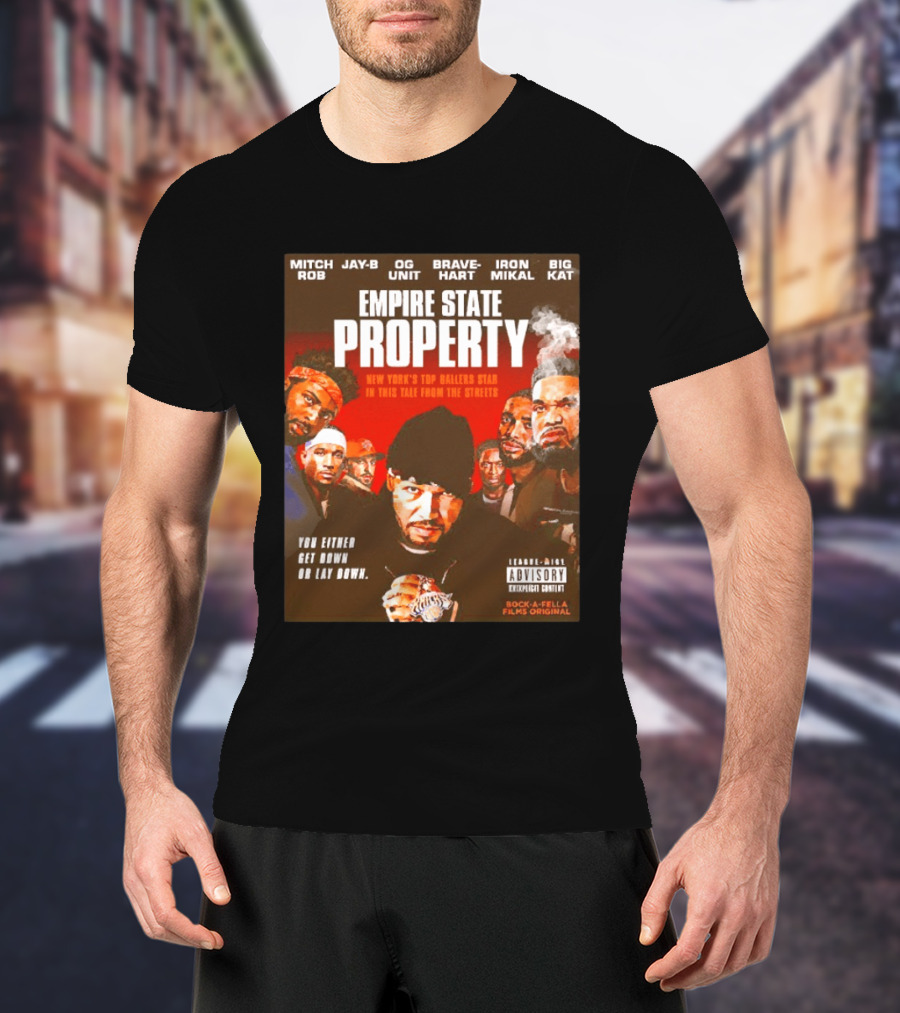 Mitch Rob Jay B OG Unit Brave Hart Iron Mikal Big Kat Empire State Property New York Knicks Baller Tale T-Shirt