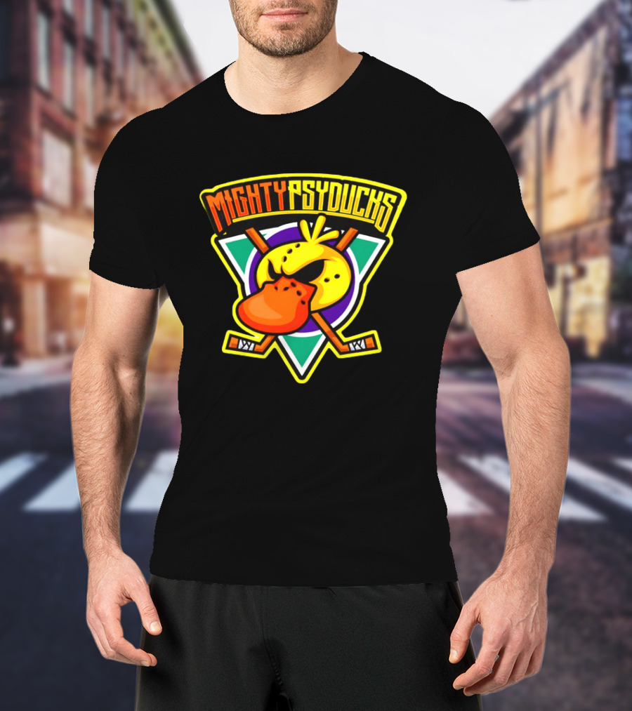 Mighty Psyducks Pokémon Hockey NHL 2026 T-Shirt