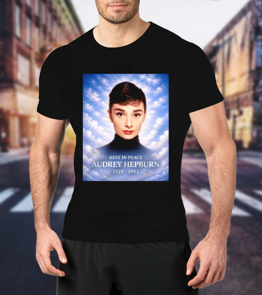 Rest In Peace Audrey Hepburn 1929 1993 T-Shirt