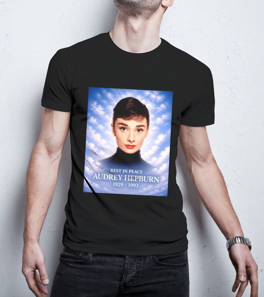 Rest In Peace Audrey Hepburn 1929 1993 T-Shirt