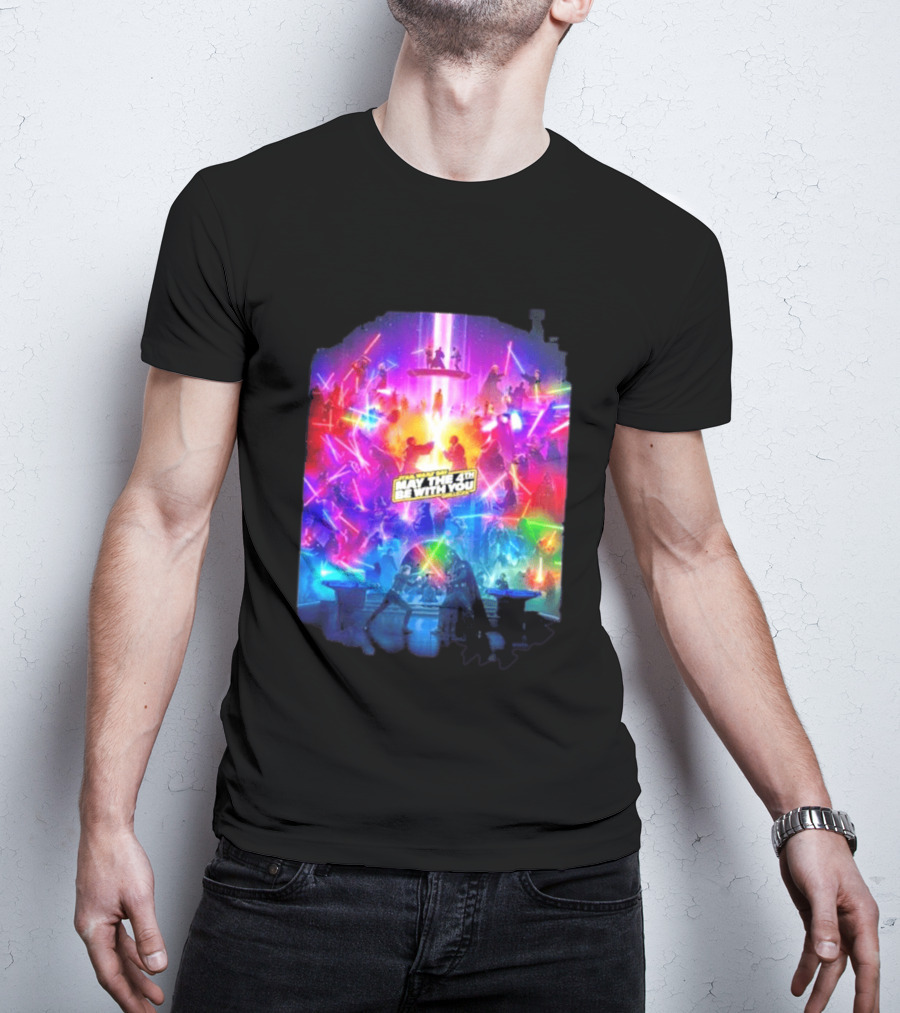 Star Wars May The 4th Be With You 2026 All Duels In The Saga T-Shirt
