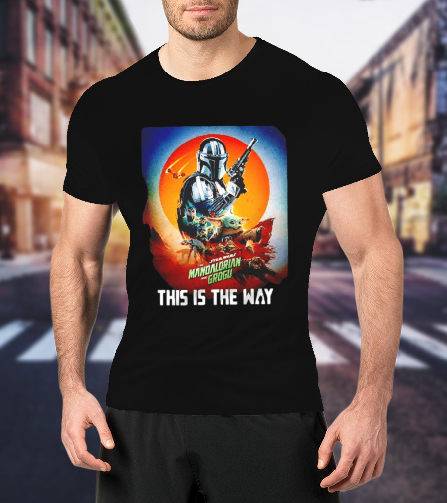Star Wars Mandalorian Grogu This Is The Way T-Shirt