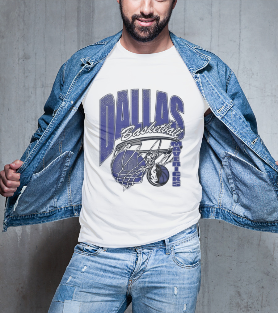 2026 Dallas Mavericks Basketball Swish T-Shirt