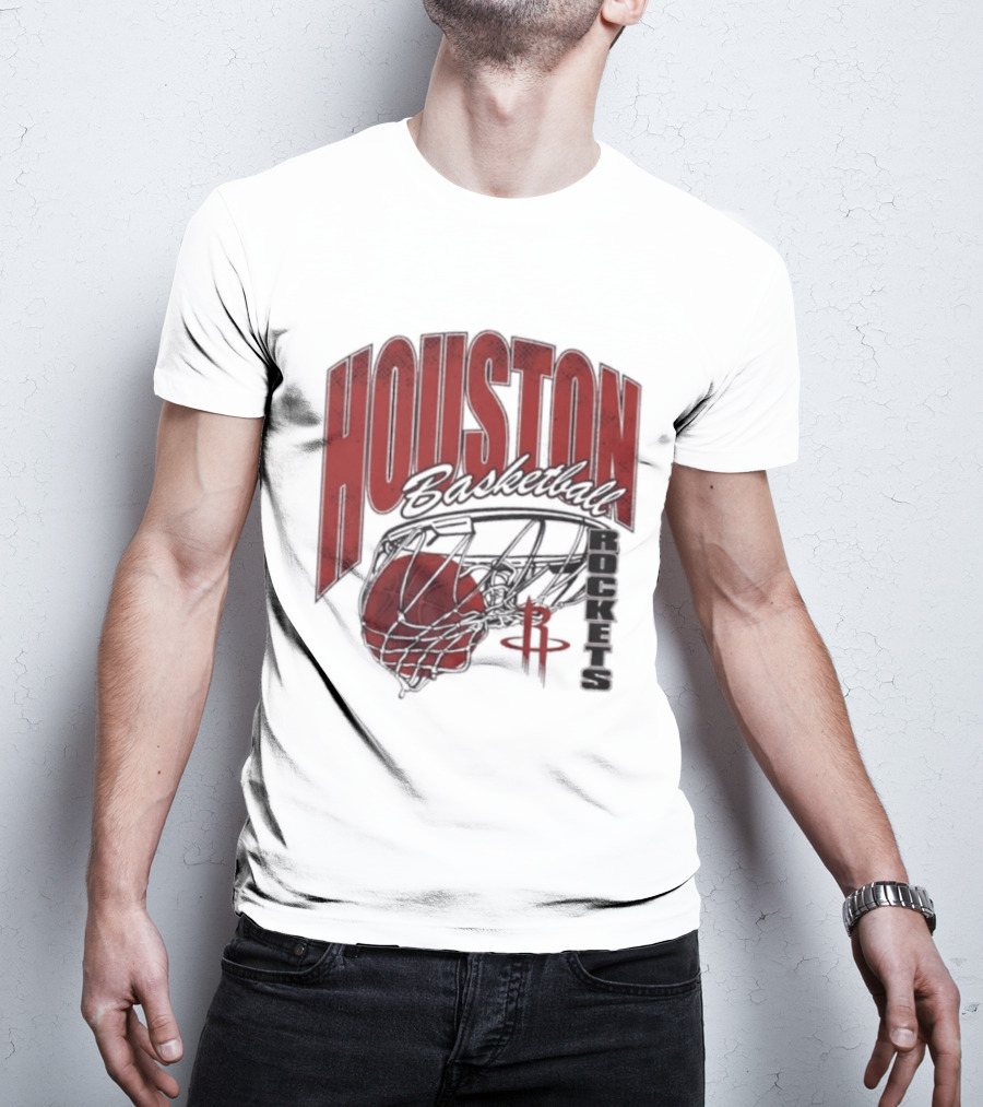 Houston Rockets Basketball Swish 2026 T-Shirt