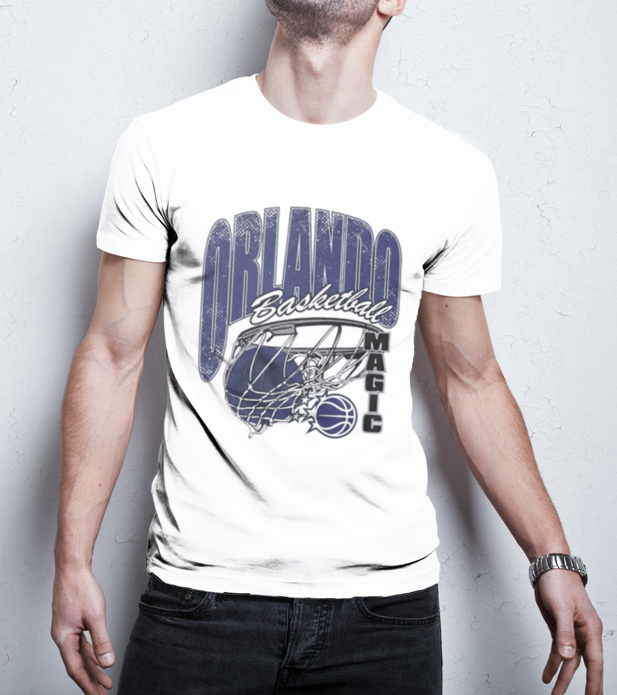 2026 Orlando Magic Basketball Script Swish T-Shirt