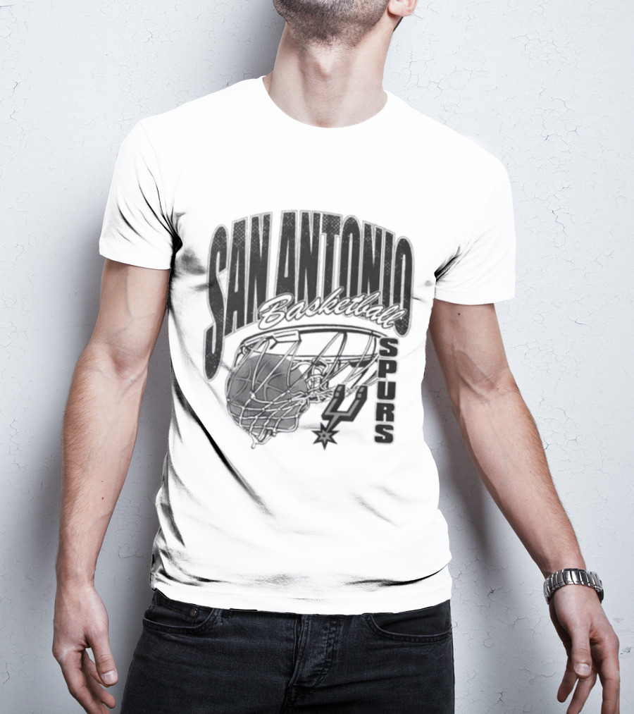 San Antonio Basketball 2026 Spurs Swish T-Shirt