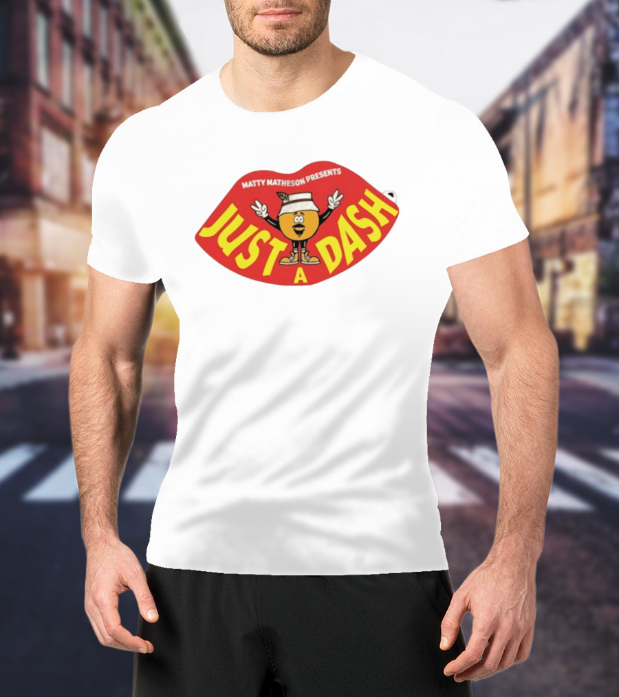 Matty Matheson Presents Just A Dash Lips With Cartoon T-Shirt