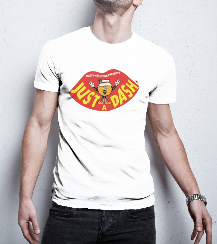Matty Matheson Presents Just A Dash Lips With Cartoon T-Shirt