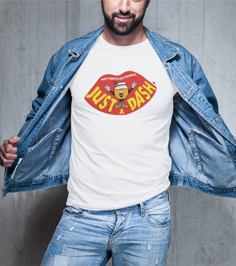 Matty Matheson Presents Just A Dash Lips With Cartoon T-Shirt