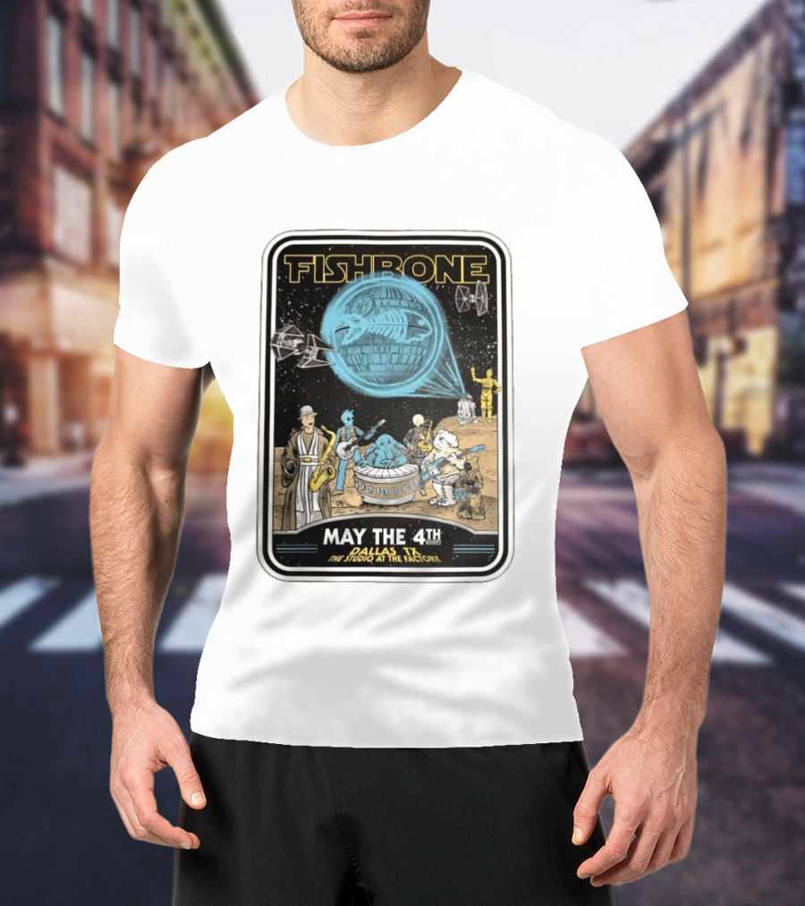 FISHBONE May 4 2026 Dallas TX Tour With Star Wars T-Shirt