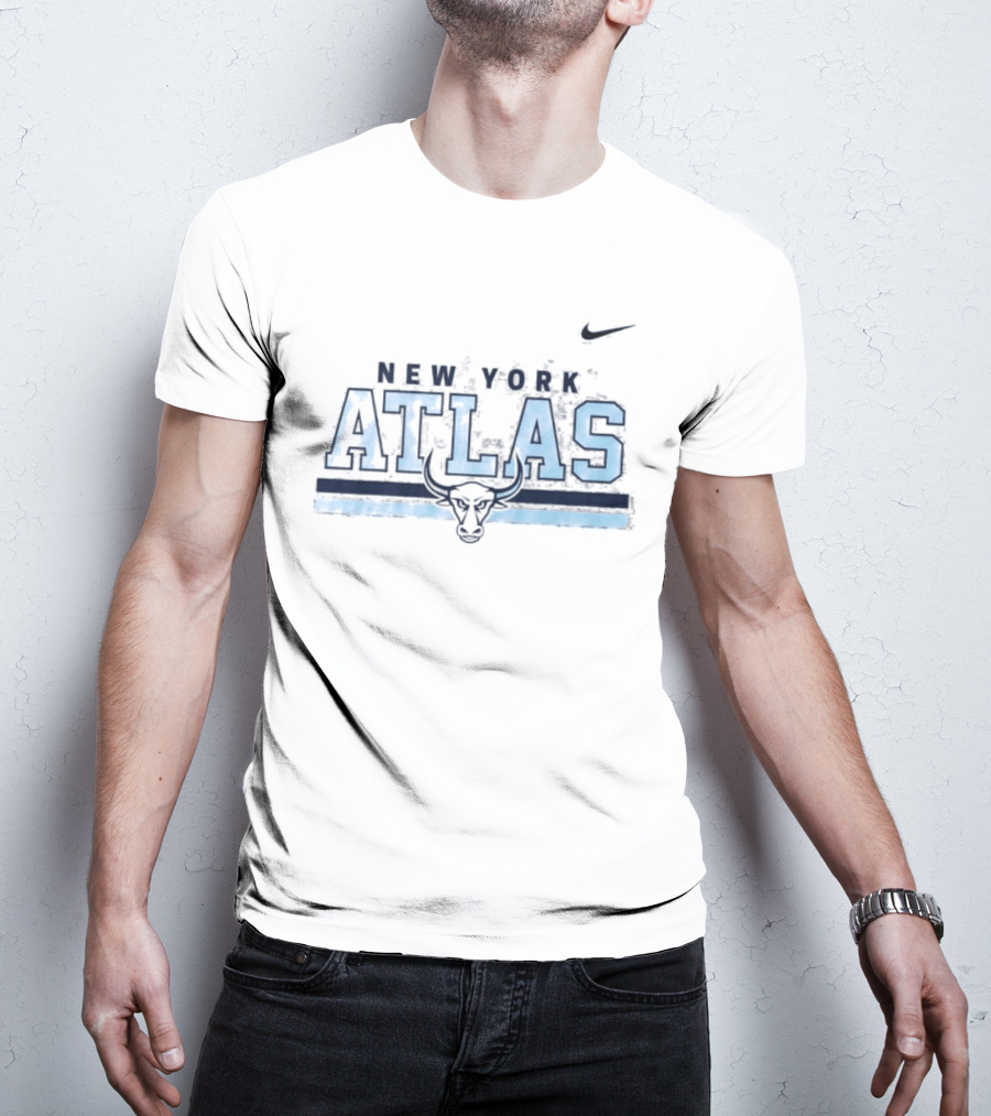 New York Atlas Nike Dri FIT Bull T-Shirt