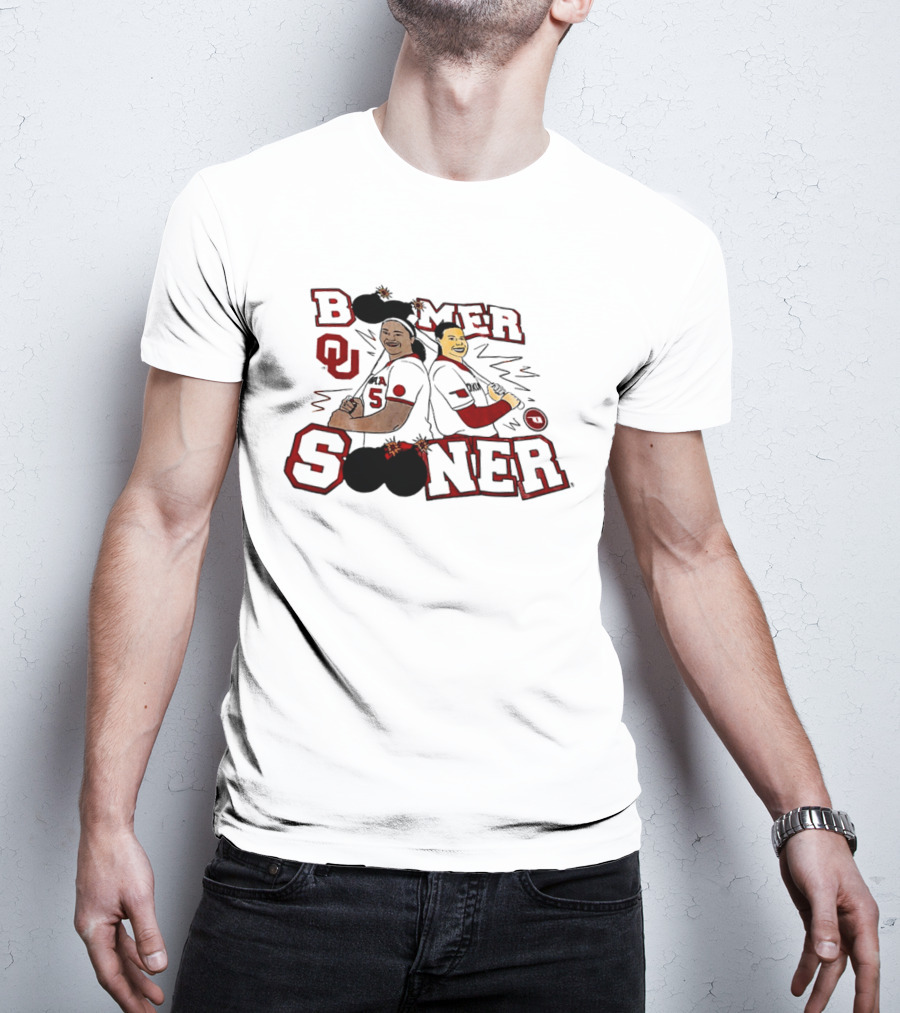 Boomer Sooner Baseball Oklahoma Sooners Players T-Shirt