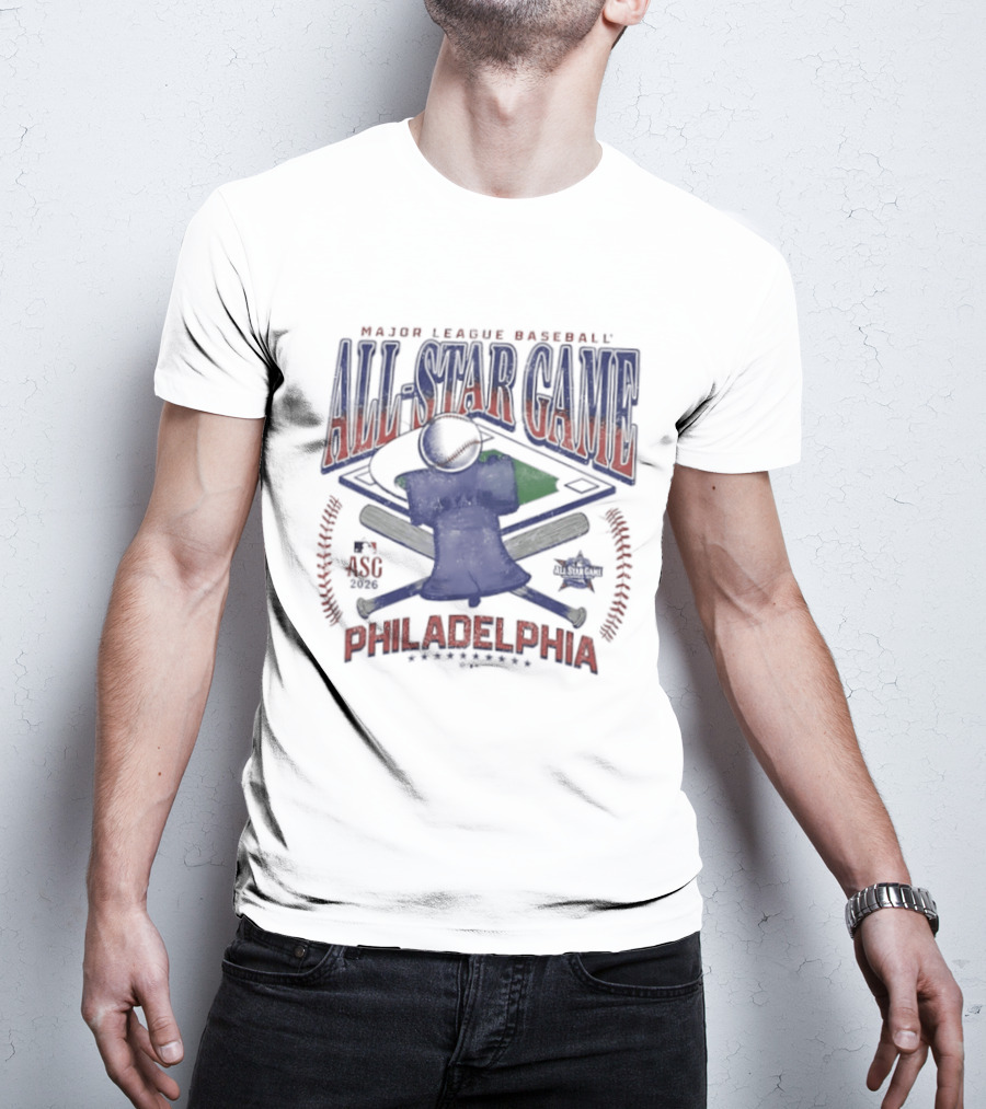 Philadelphia Phillies Major League Baseball 2026 All Star Game T-Shirt