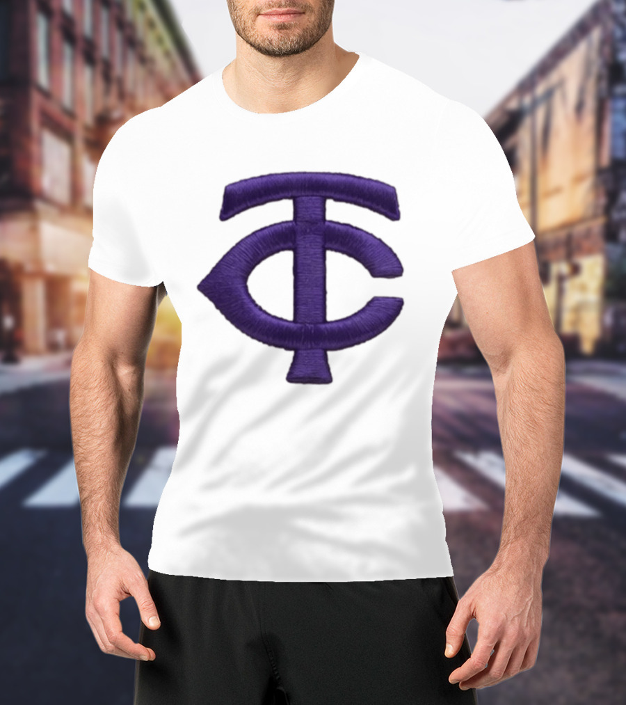 Minnesota Twins TC Logo Mankato State 2026 Hat Giveaway T-Shirt