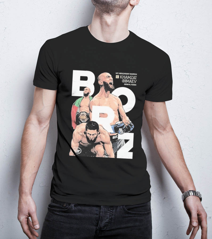 Borz Bardo Craft UFC Khamzat Chimaev T-Shirt