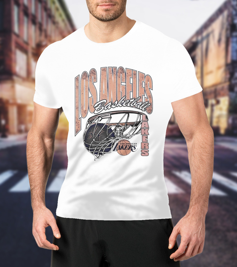 Los Angeles Lakers Basketball Swish T-Shirt