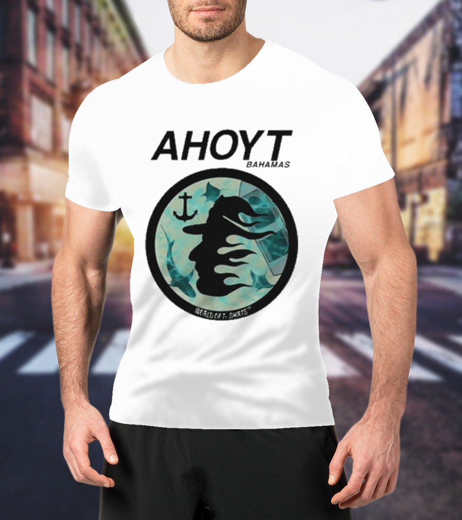 AHOYT Bahamas World Of S Anchor T-Shirt