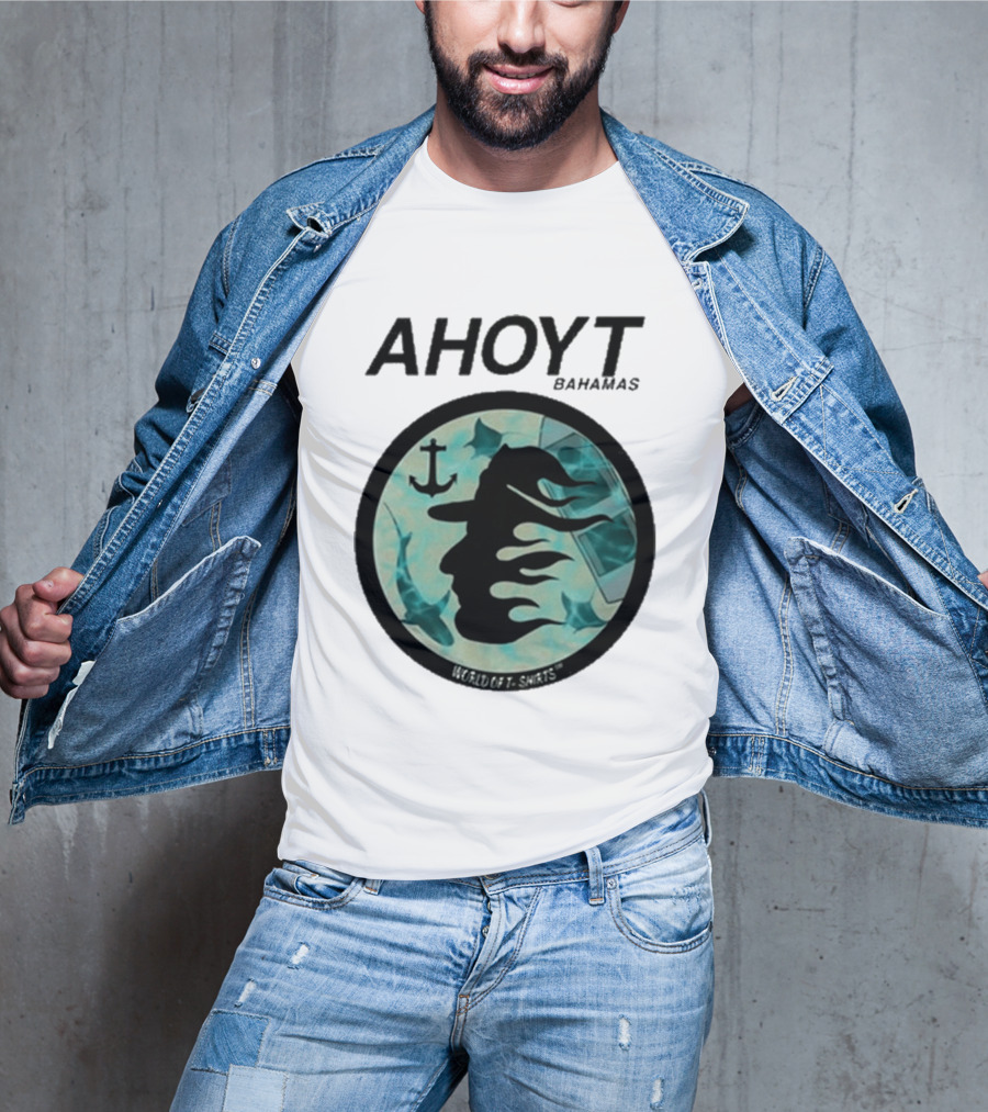 AHOYT Bahamas World Of S Anchor T-Shirt