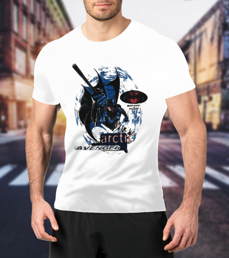 Batman Arctic Avenger Adventure With Robin T-Shirt