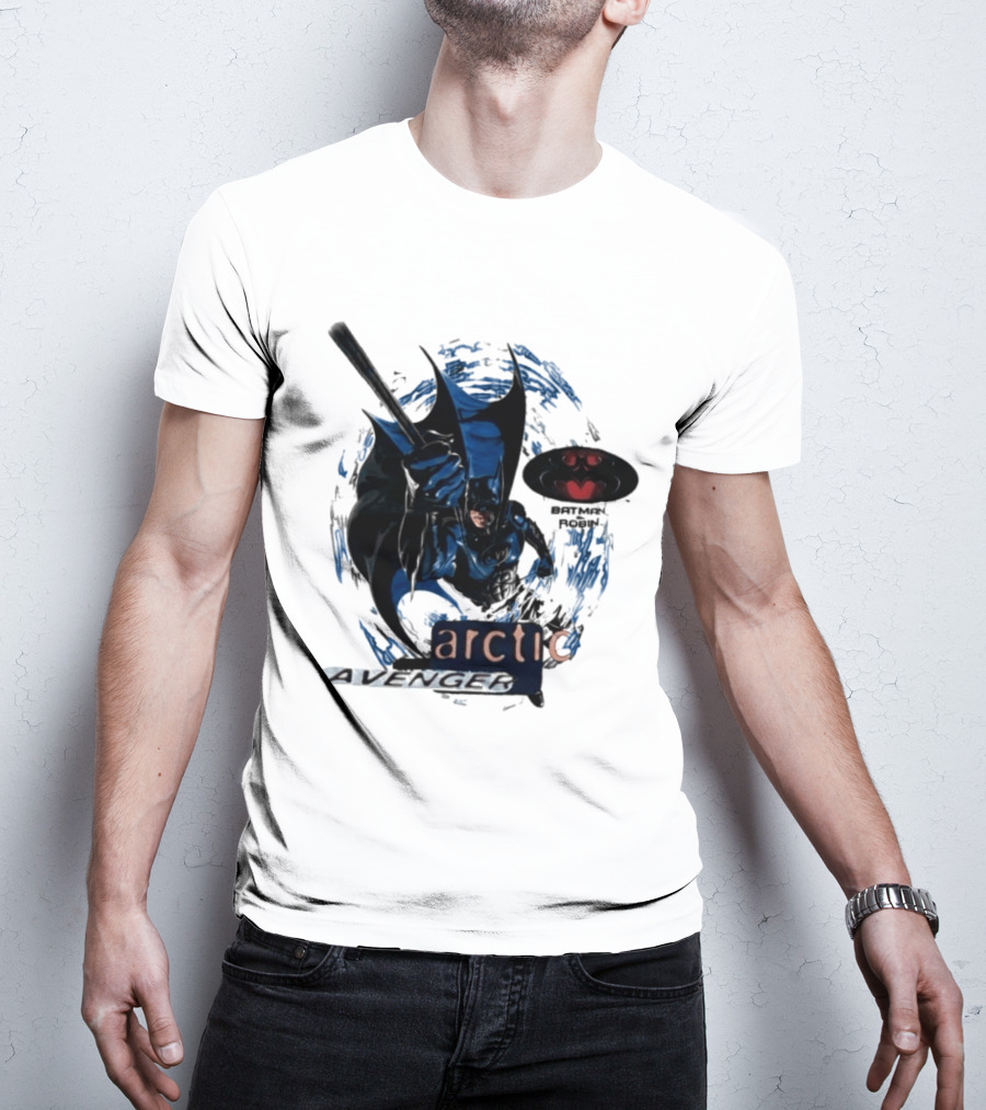 Batman Arctic Avenger Adventure With Robin T-Shirt