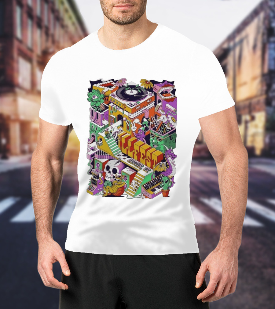 ILLfest 2026 Psychedelic Art Extravaganza Austin Texas Travis County May 29 31 2026 T-Shirt