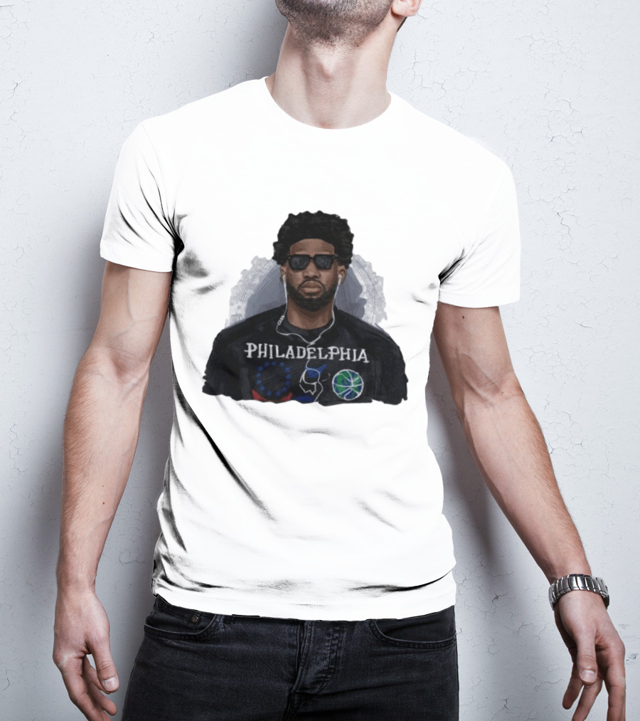 Philadelphia Joel Embiid LeBron James Meme Recreation T-Shirt