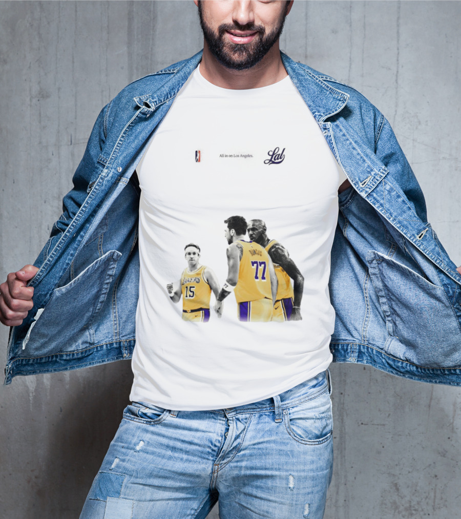 LeBron James Austin Reaves Luka Doncic Lakers Ring Season 2026 Los Angeles NBA Championship Dream Team T-Shirt