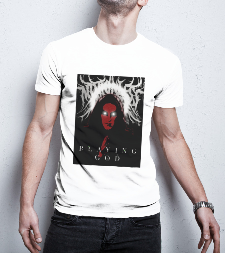Notshiva Playing God Gothic Dark T-Shirt