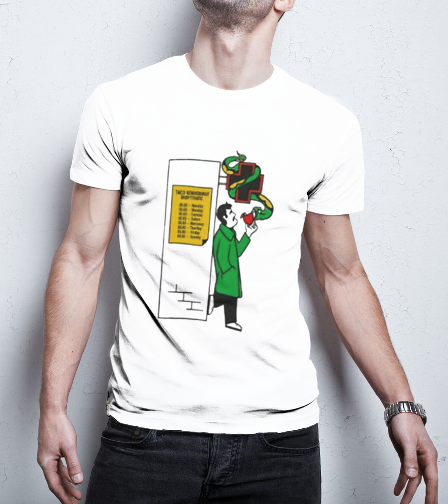Taco Hemingway Tour 2026 Snake Grafik Wegowa Szef Smoove Baron Friday T-Shirt