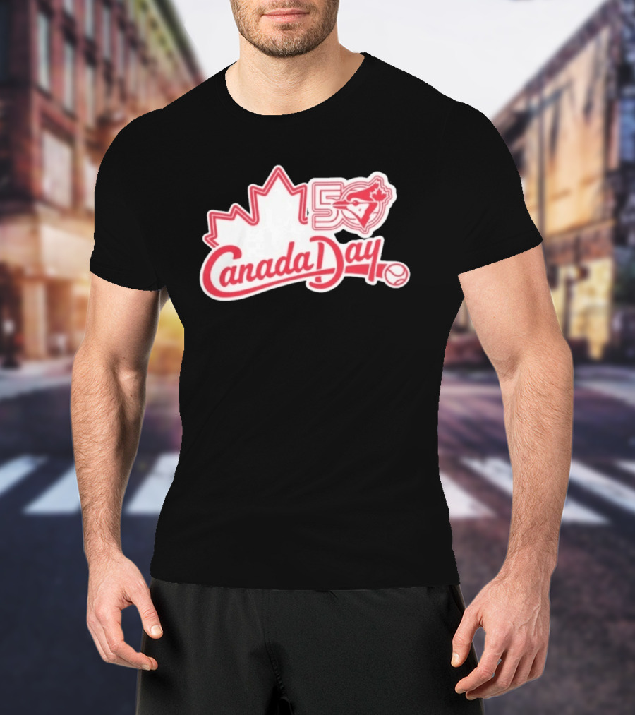 Toronto Blue Jays 50th Anniversary Canada Day 2026 Celebration T-Shirt