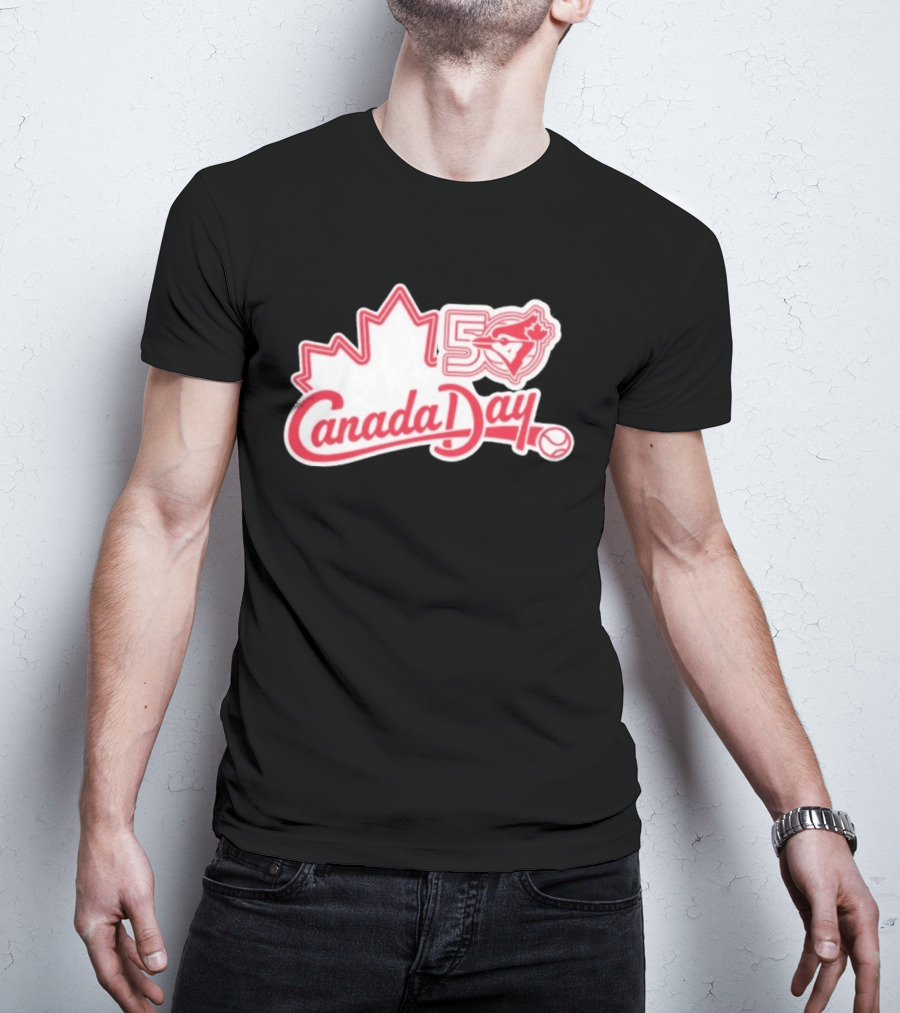Toronto Blue Jays 50th Anniversary Canada Day 2026 Celebration T-Shirt