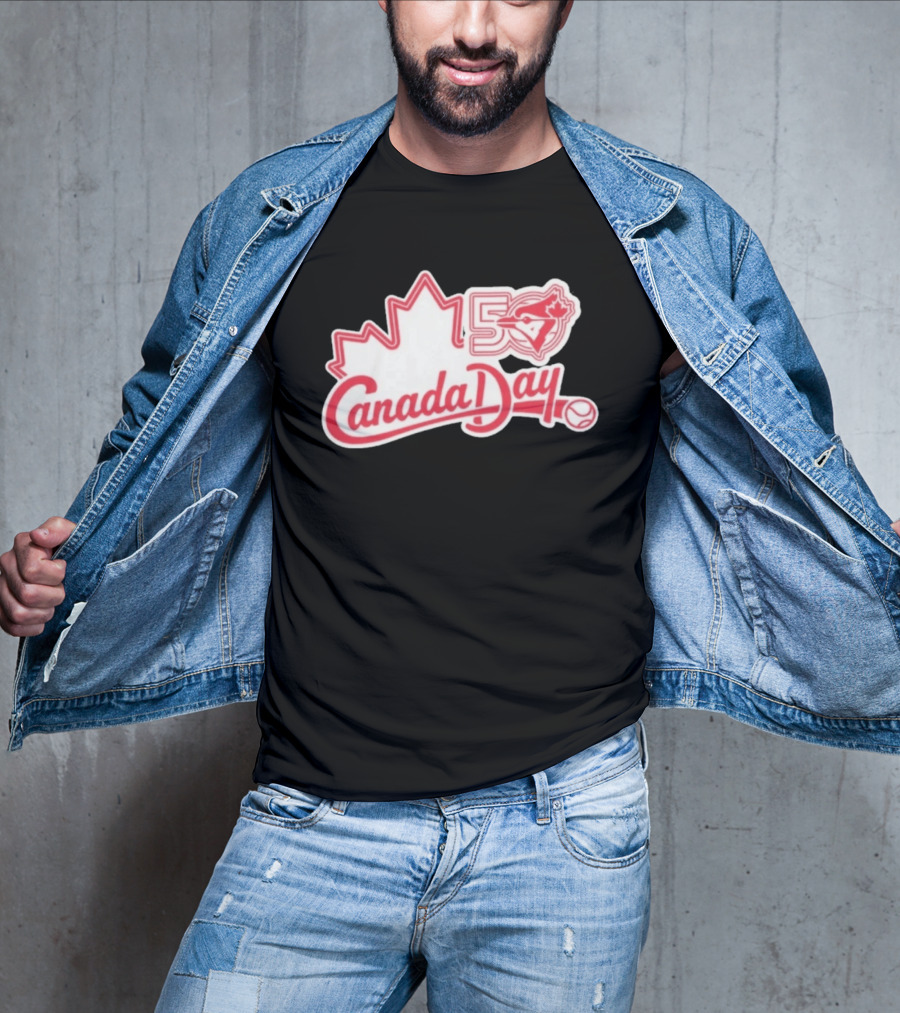 Toronto Blue Jays 50th Anniversary Canada Day 2026 Celebration T-Shirt