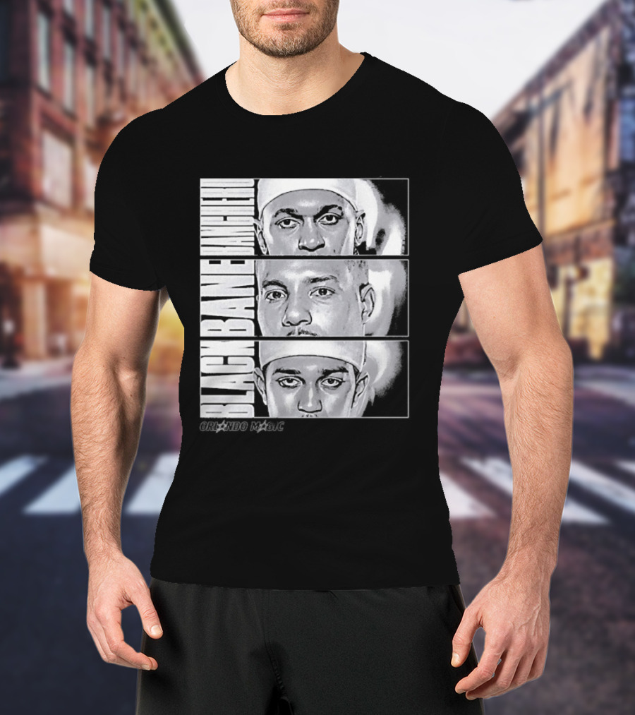 Banchero Bane And Black Orlando Magic Basketball Player T-Shirt
