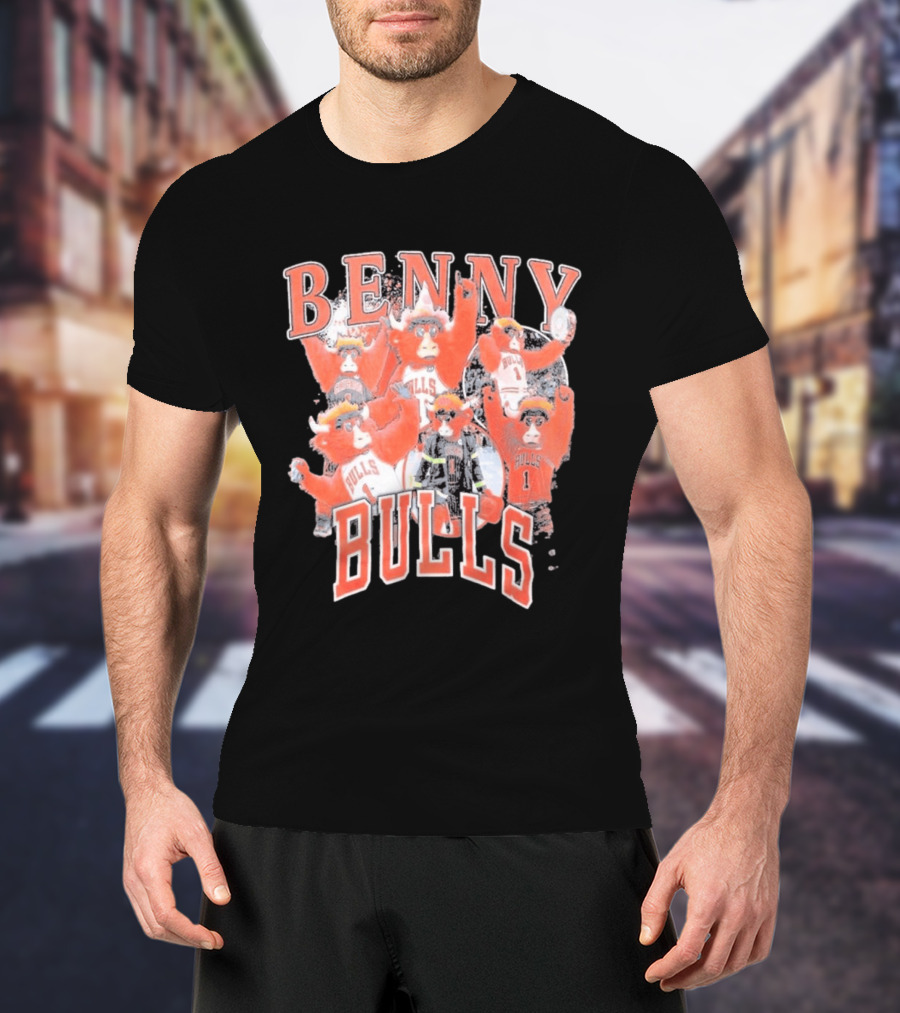 Benny Chicago Bulls Stadium Essentials Youth Crossroads Bulls T-Shirt