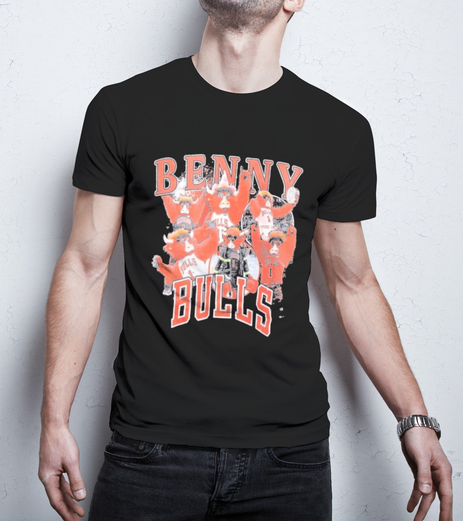 Benny Chicago Bulls Stadium Essentials Youth Crossroads Bulls T-Shirt