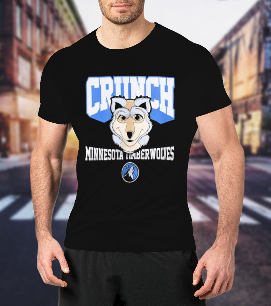 Minnesota Timberwolves Crunch The Wolf T-Shirt