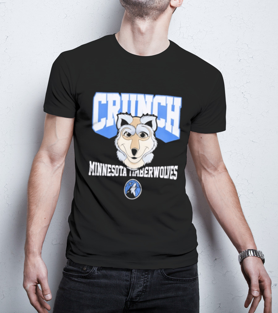 Minnesota Timberwolves Crunch The Wolf T-Shirt