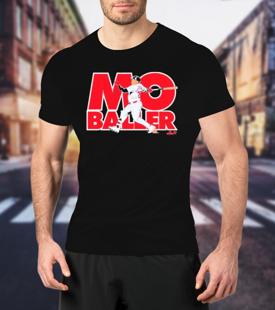 Moises Ballesteros Mo Baller Baseball Athlete Action T-Shirt