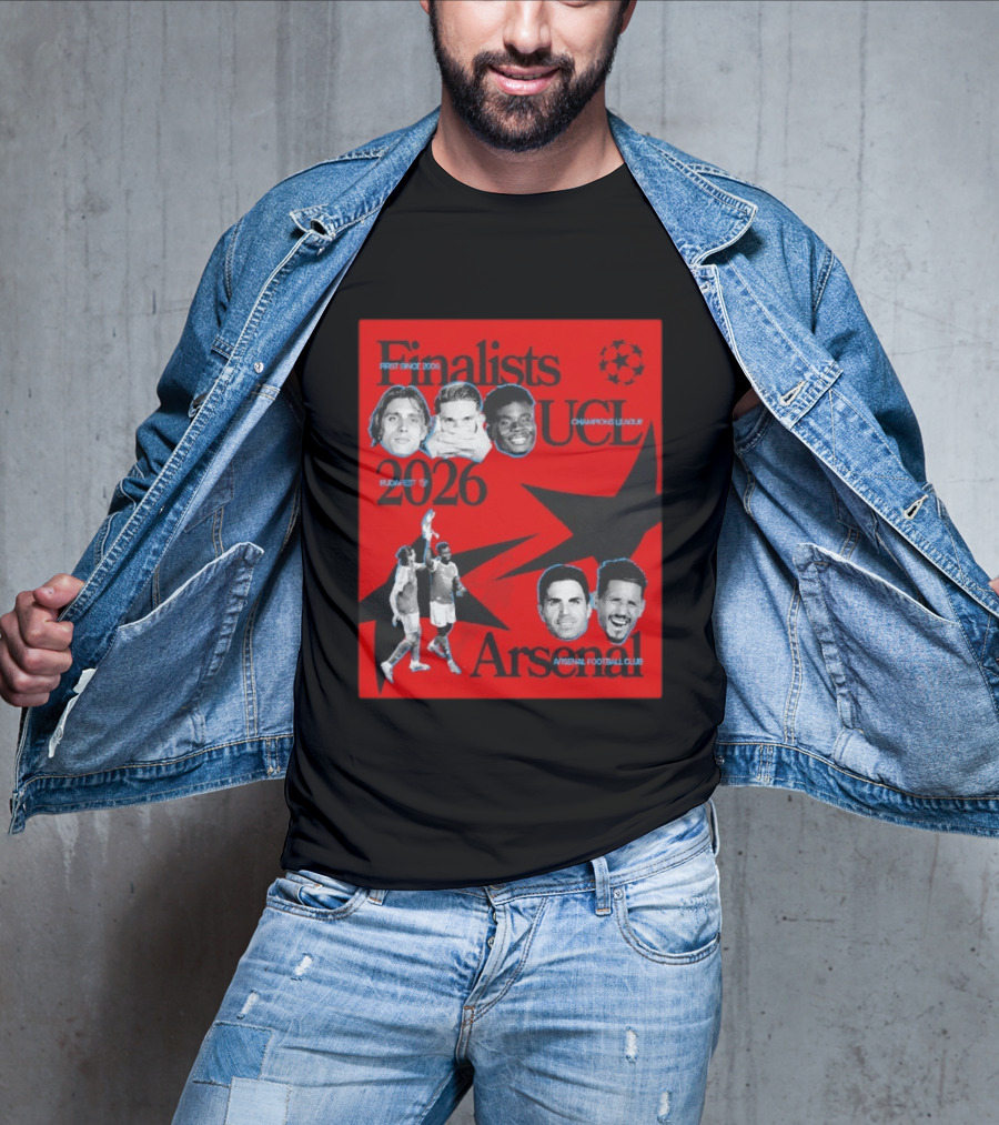 Finalists UCL 2026 Arsenal Champions League First Since 2006 Budapest T-Shirt
