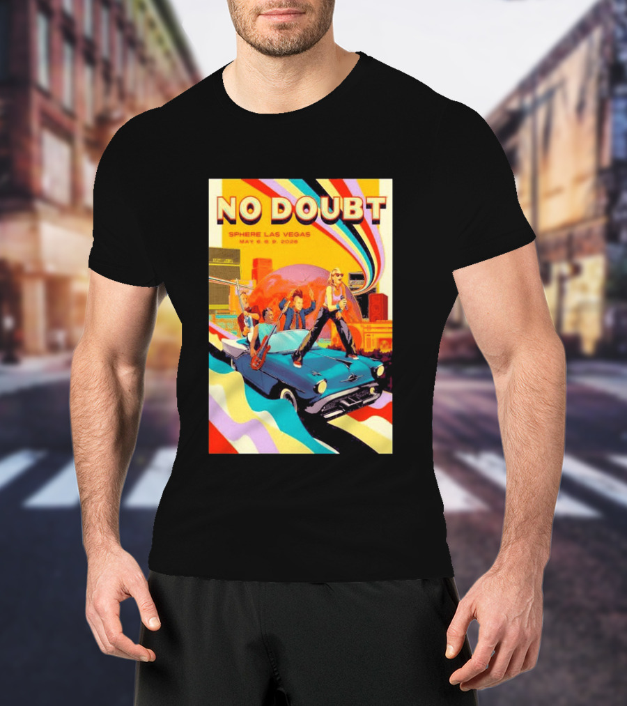 No Doubt Sphere Las Vegas May 6 9 2026 Vintage Road Trip Concert T-Shirt