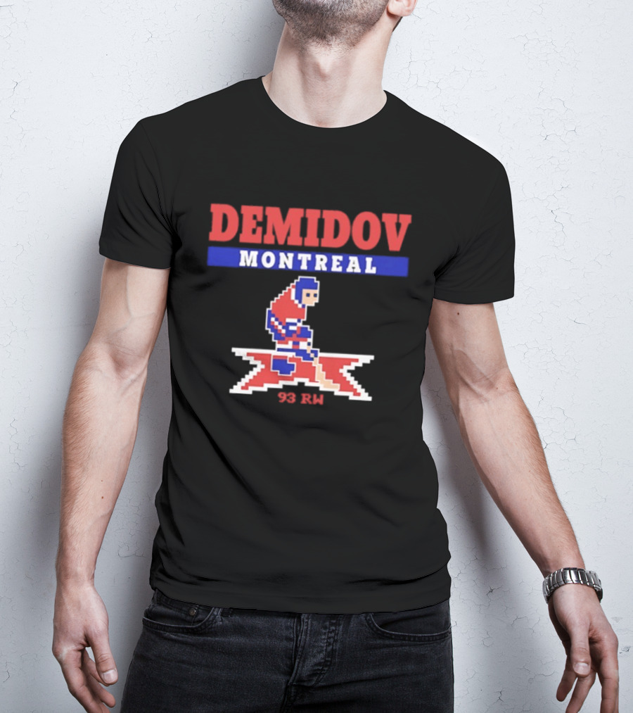 Ivan Demidov Montreal Canadiens 93 RW Hockey NHL T-Shirt