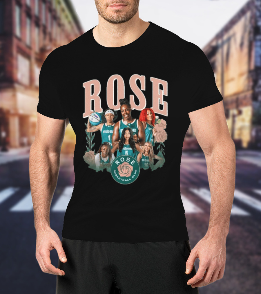 Rose Basketball Club Team Players Champions T-Shirt
