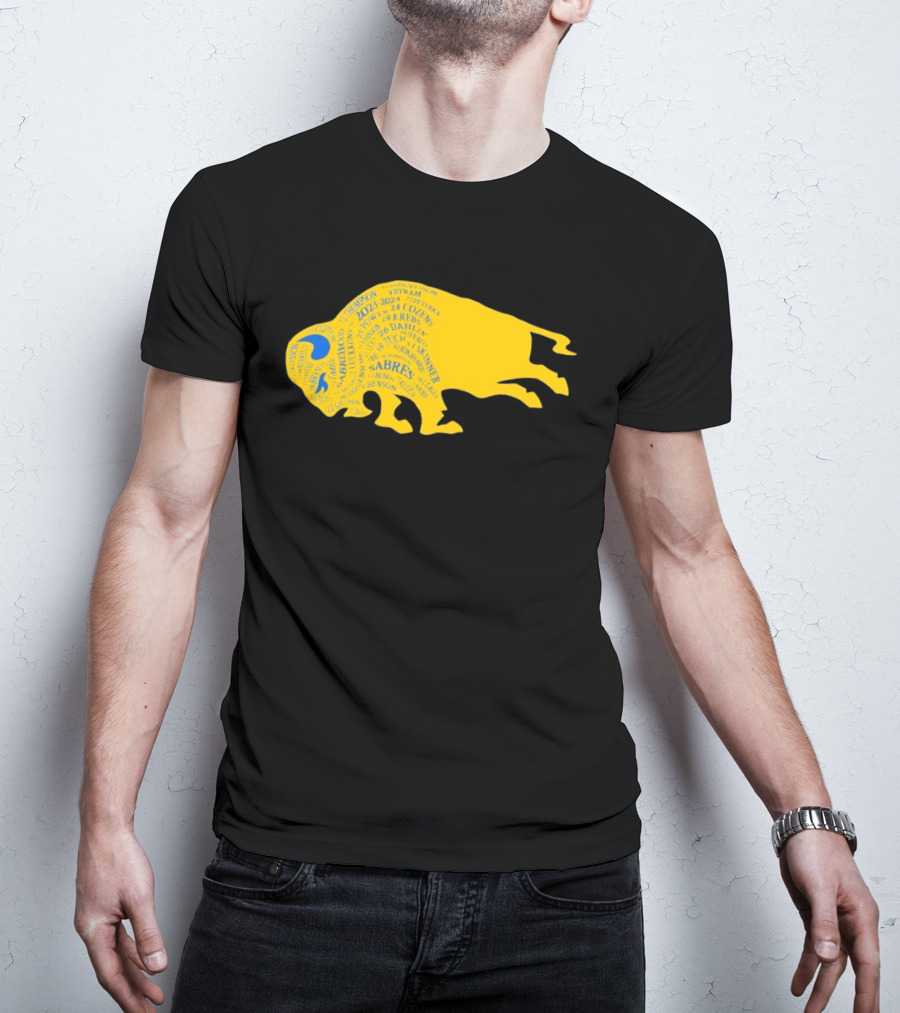 Buffalo Sabres Tage Thompson Rasmus Dahlin Alex Tuch Hockey 2023 Team Players T-Shirt