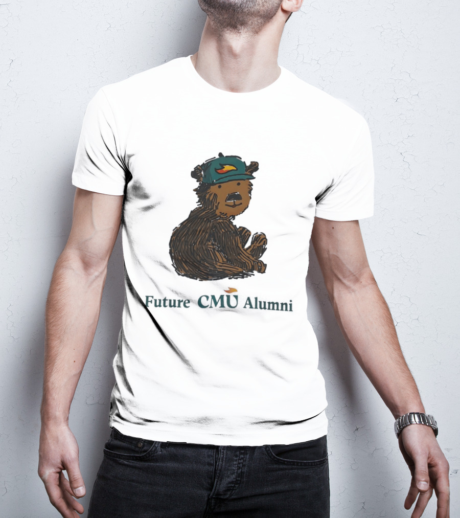 Bear Future CMU Alumni With Cap T-Shirt