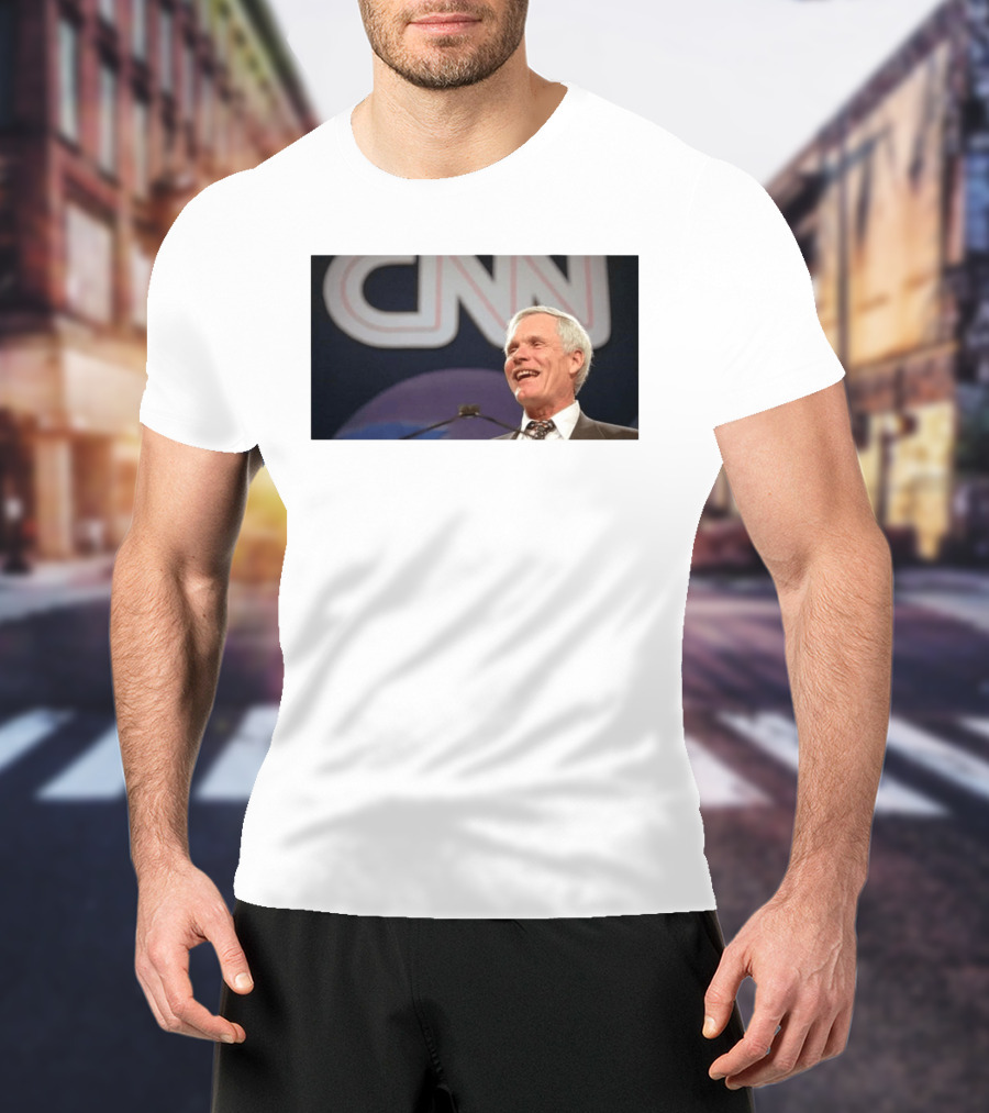 CNN Founder Ted Turner A Brash And Outspoken Television Pioneer T-Shirt