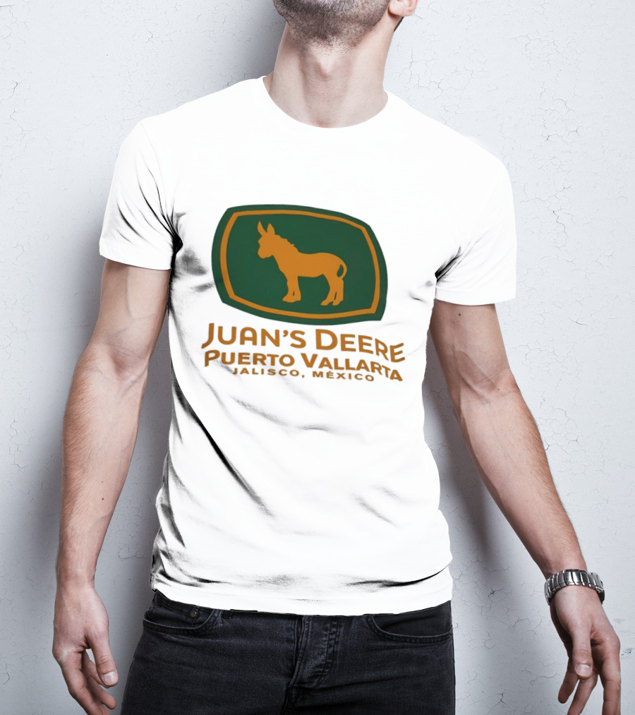 Juan's Deere Puerto Vallarta Jalisco Mexico Donkey T-Shirt