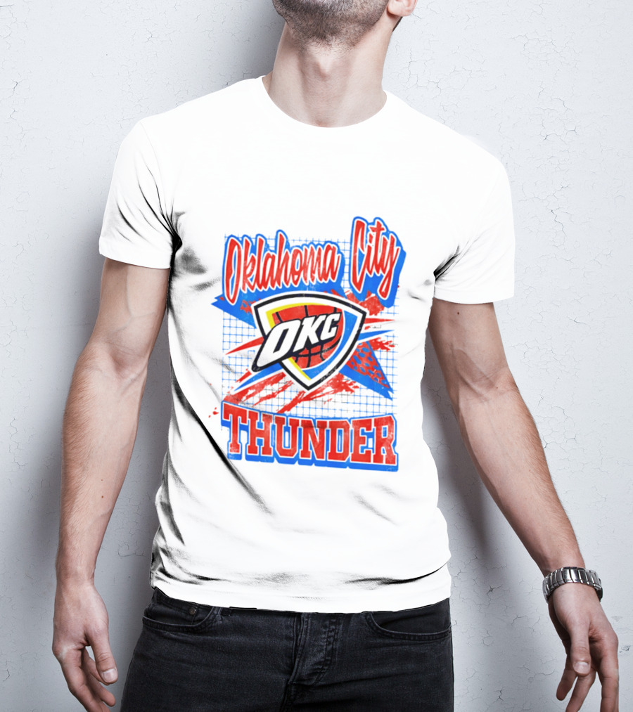 Oklahoma City Thunder OKC Vintage Hardwood Classics Vibe 2026 T-Shirt