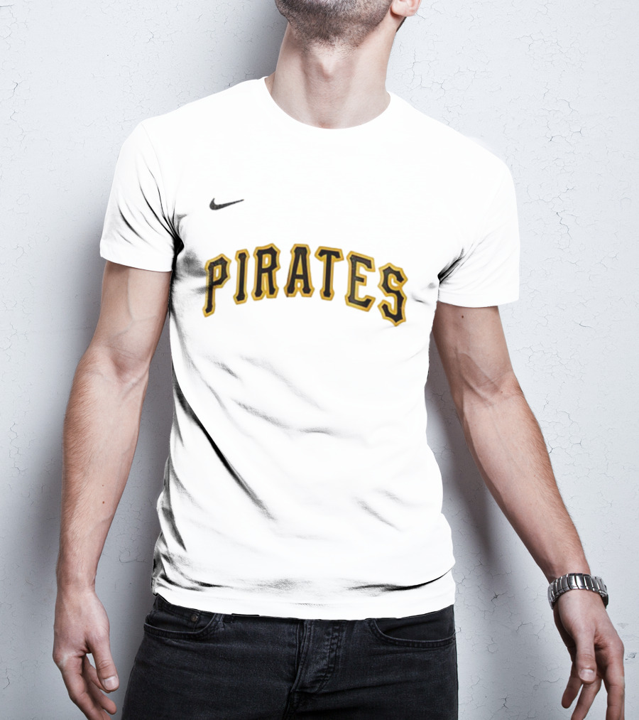 Nike Pittsburgh Pirates Bob Skinner Memoriam Name Number T-Shirt
