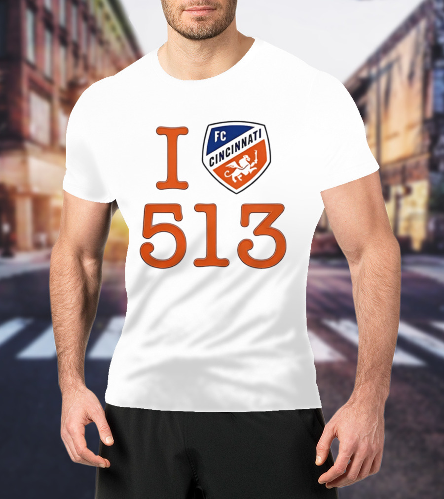 Ted Karras FC Cincinnati I 513 Day Cincy T-Shirt