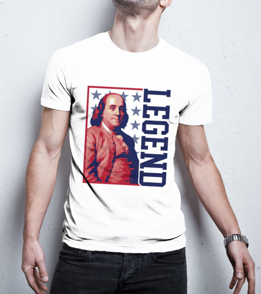Legend Benjamin Franklin Stars T-Shirt